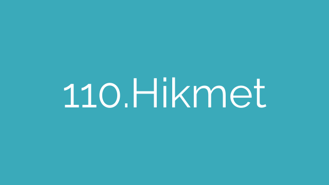 110.Hikmet