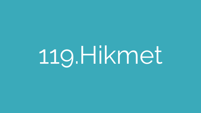 119.Hikmet