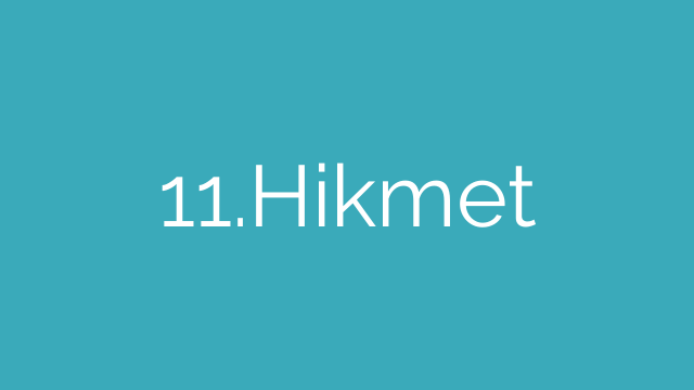 11.Hikmet