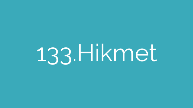 133.Hikmet