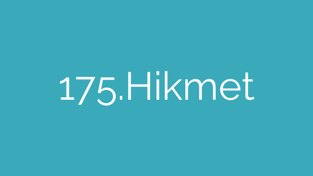 175.Hikmet