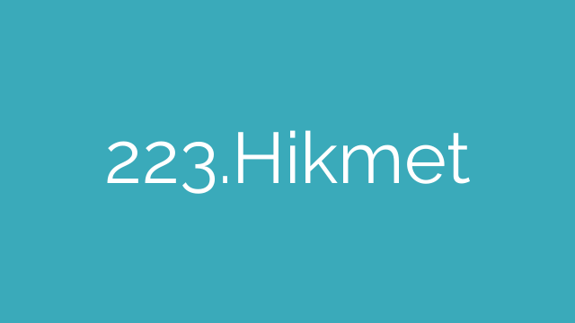 223.Hikmet