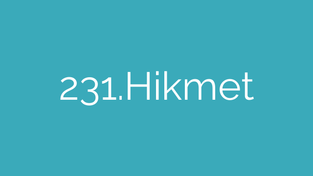 231.Hikmet