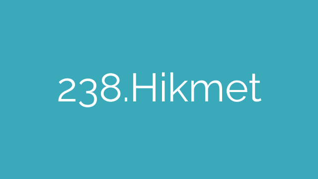 238.Hikmet