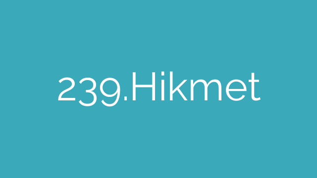 239.Hikmet