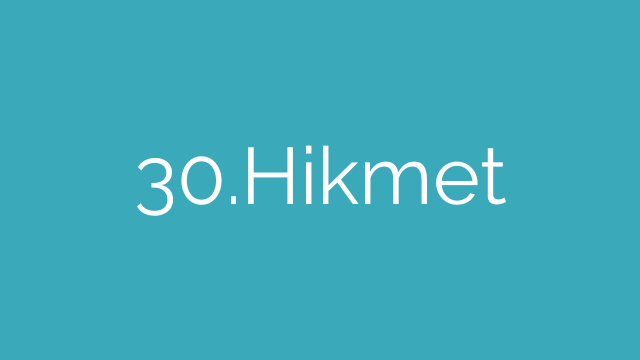 30.Hikmet
