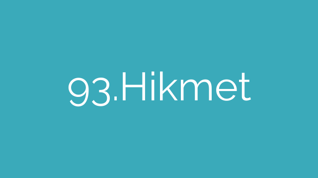 93.Hikmet